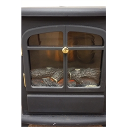  Focalpoint 1800-2000W electric 'stove' fire, W39cm, H54cm, D26cm (This item is PAT tested - 5 day warranty from date of sale)  