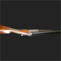 Atkinson & Griffin, 16 bore, double trigger, boxlock side by side shotgun, 71cm (28