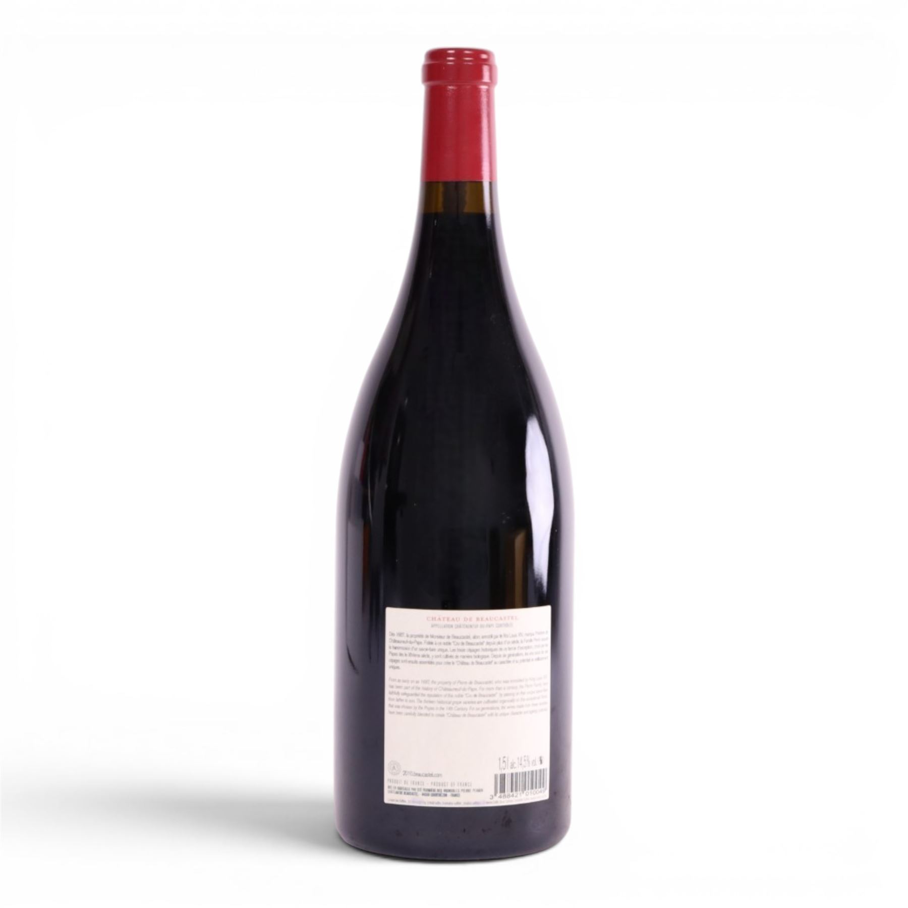 Château de Beaucastel 2010 Châteauneuf-du-Pape, 1.5alc, 14.5% vol