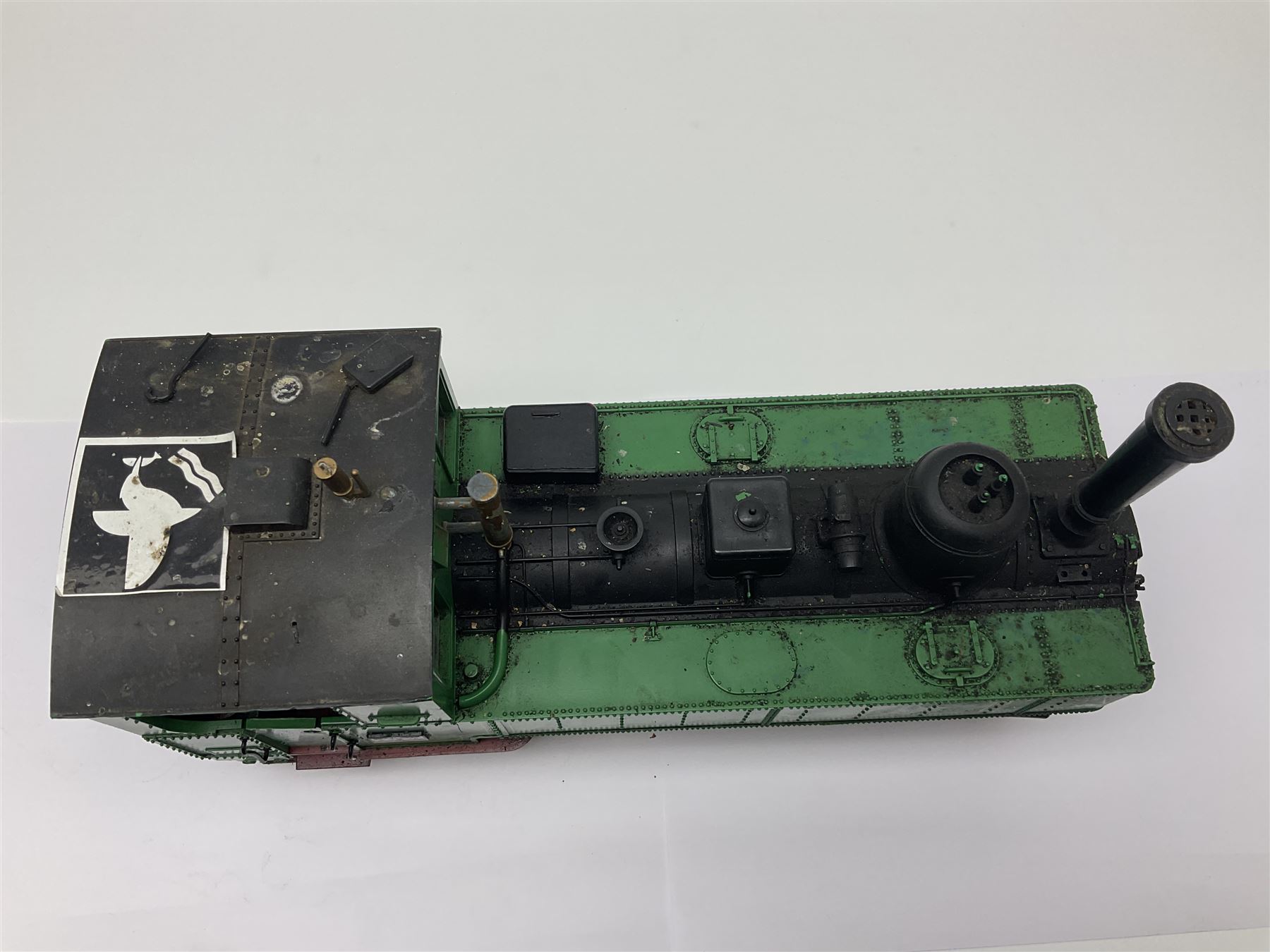 LGB (Lehmann Gross Bahn) G scale, gauge 1 0-6-2 tank locomotive in green and black livery, numbered 298.14 to cab, unboxed