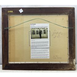 Colin Verity (British 1924-2011): French Naval Engagement, oil on board signed 44cm x 54cm