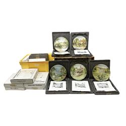 Twenty-three Bradford Exchange collector