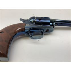 German Umarex CO2 .177 Colt Single Action Army .45 revolver, No.16L04827 L35cm overall; boxed with instructions