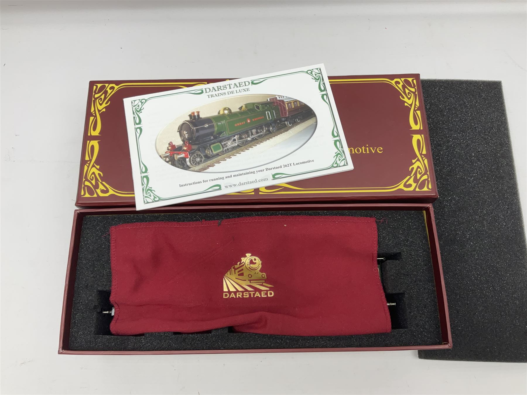 Darstaed '0' gauge - Great Western 2-6-2 tank locomotive No.4199; boxed with original packaging and instructions.