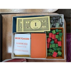 Vintage Monopoly, including boxed Swedish version and boxed note holders