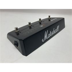Marshall MG Series 30DFX amplifier L47.5cm; with Marshall MG fully programmable foot controller; both boxed (2)