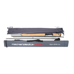 Mackenzie DTX NX1 Atlas #9 six-piece fly fishing rod, in canvas case and hard case