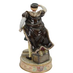 Royal Doulton, Christopher Columbus HN3392, limited edition 849/1400, with box and certificate, H30cm