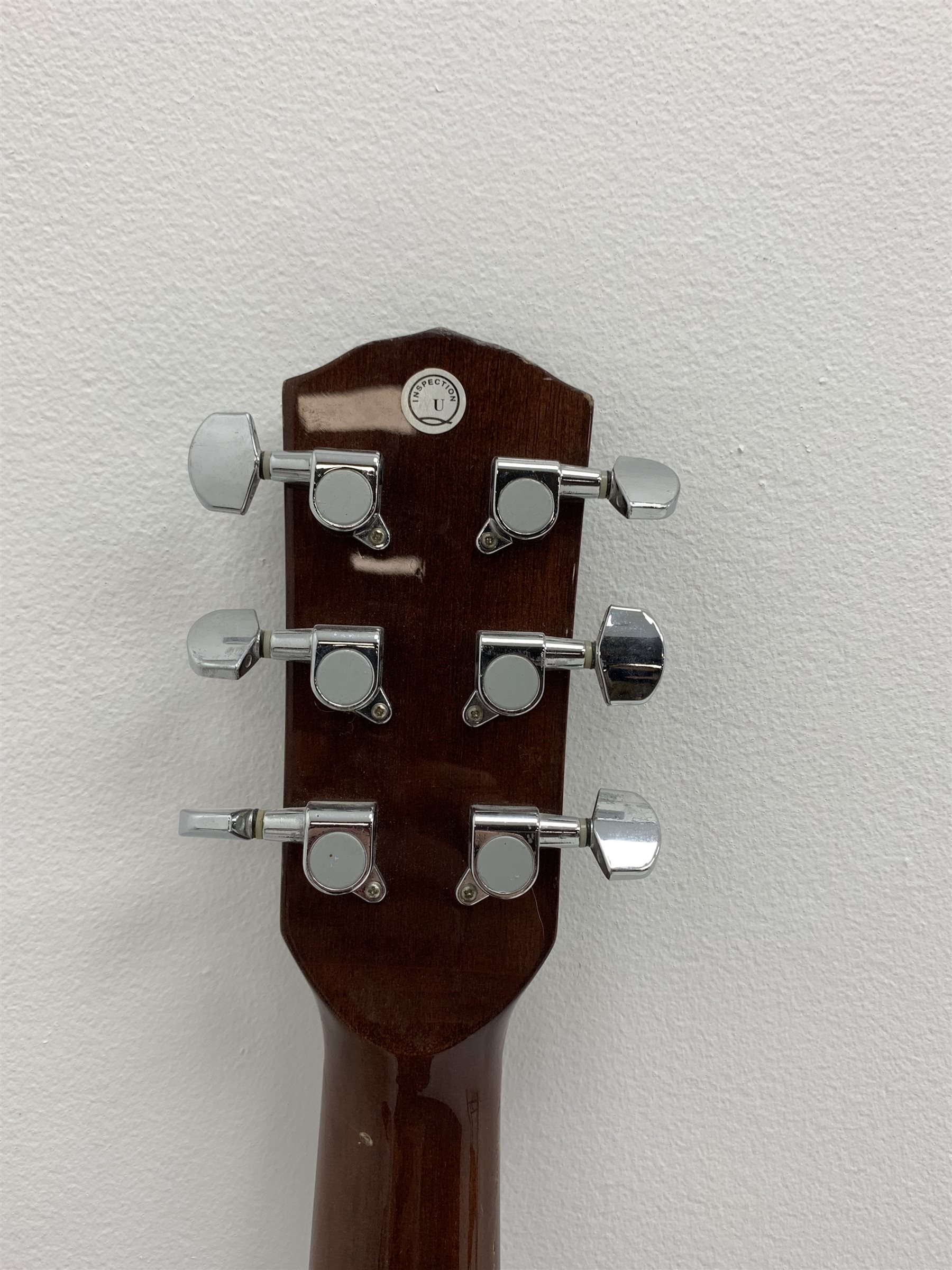  Fender DG-5NAT acoustic six-string guitar with rosewood style back and sides and blond wood top, serial no.CS05072941 L104cm  