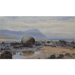 Lester Sutcliffe (British 1848-1943): 'Conwy Estuary Deganwy Sands', watercolour signed, titled in a later hand verso 39cm x 68cm