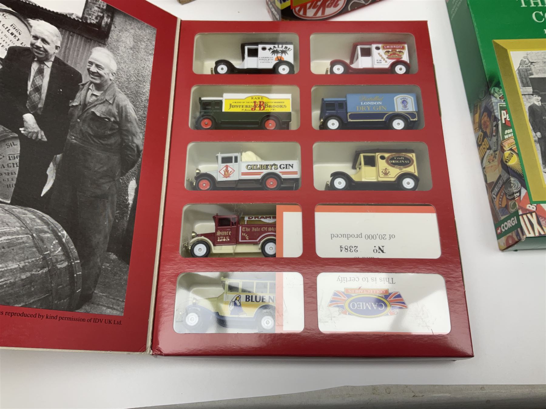 Corgi Cameo - seventy die-cast advertising vehicles in original delivery packaging; together with seven limited edition Cameo Collectables Collection sets to include The D-Day Collection and The Unilever Collection; all boxed