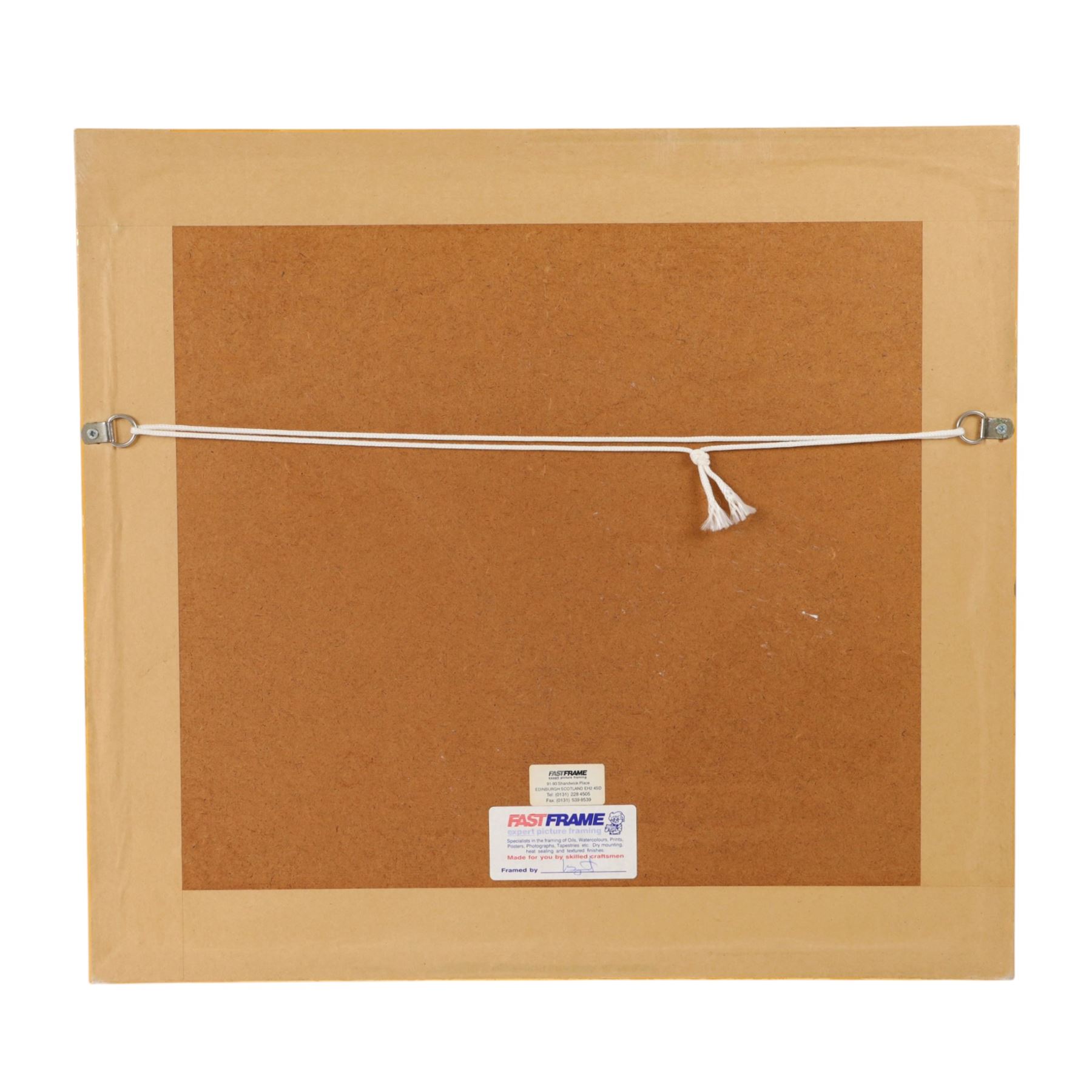 Signed golf memorabilia, to include 1988 US Masters Champion Augusta National flag, signed by Sandy Lyle, a golfing glove signed by Nick Faldo, two signed 2002 Ryder Cup prints, 1979 Masters scorecard signed by Fuzzy Zoeller displayed with a 1980 Masters scorecard signed by Seve Ballesteros, all framed, largest frame H60cm