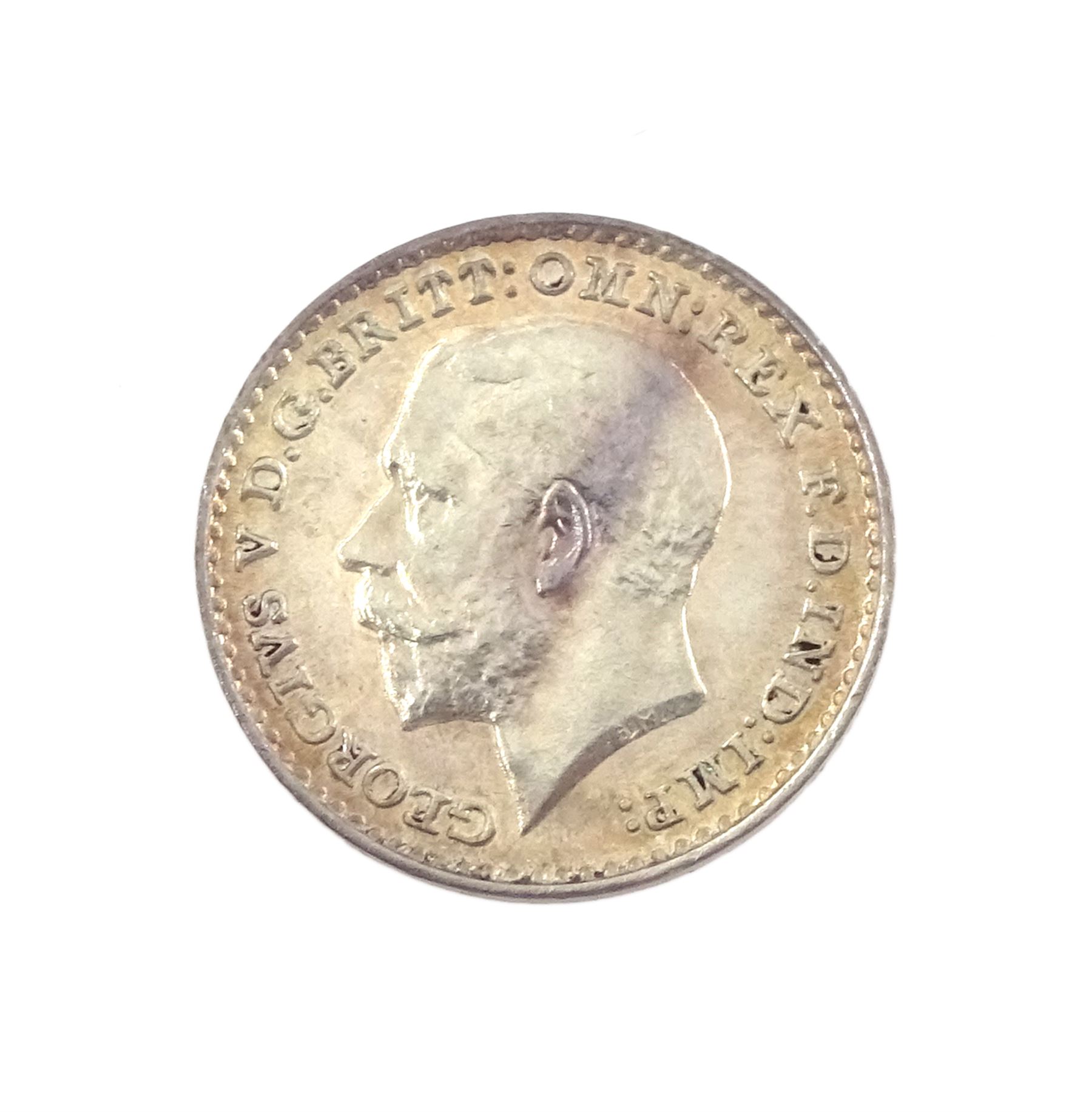 King George V 1911 proof long coin set, comprising gold half sovereign, sovereign, two pounds and five pounds, silver maundy money set, sixpence, shilling, florin and halfcrown, housed in dated case 
