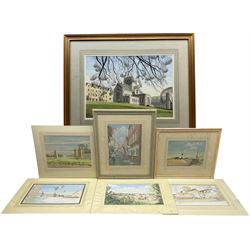Arthur Killelay (British 1928-2023): Yorkshire and Local Landscapes, collection of watercolours variously signed and titled, four framed and many mounted, together with further limited edition prints by the same hand (qty)