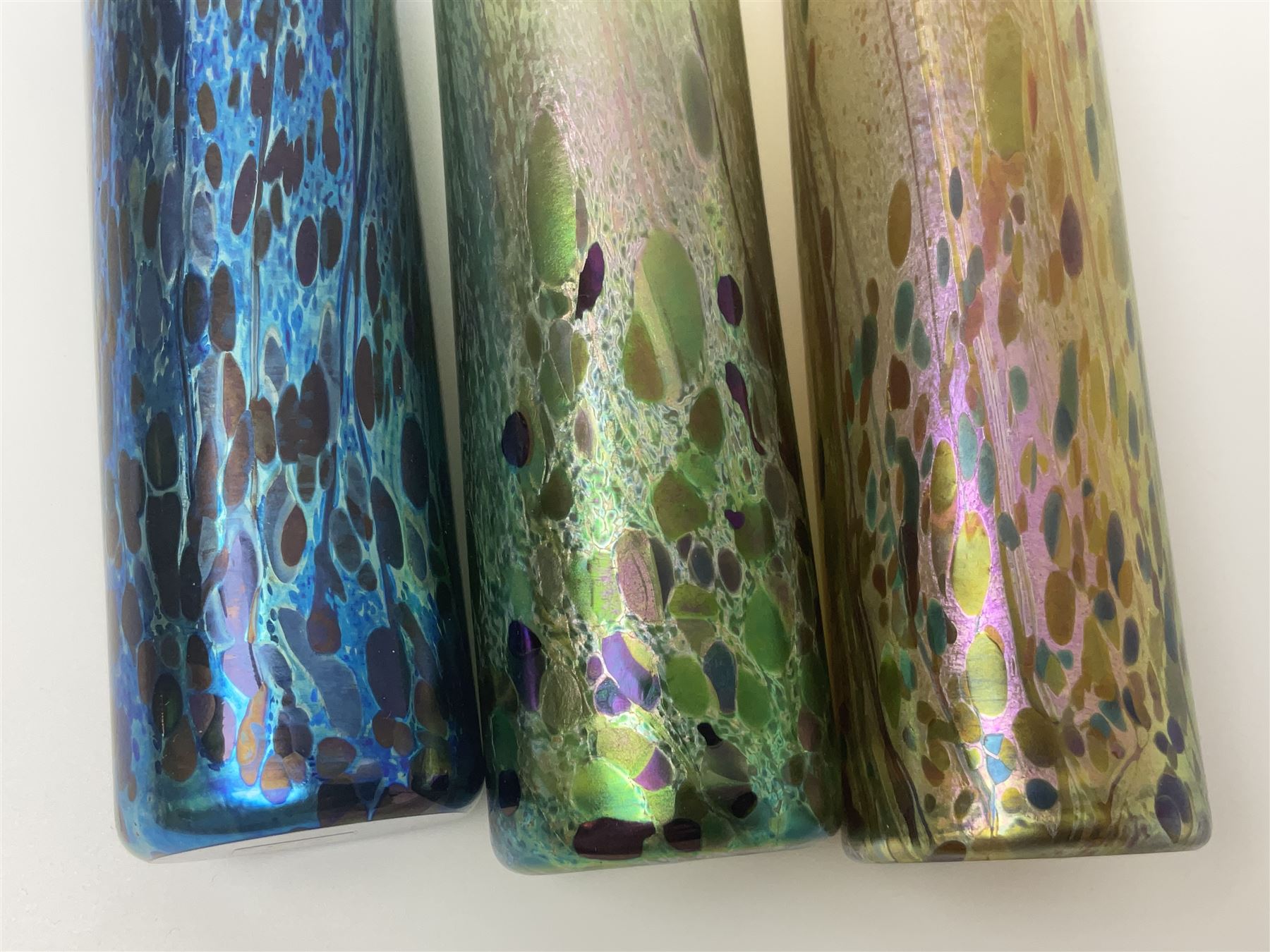 Cylindrical Form Purple Glass Box Cylindrical Form Purple Glass Box