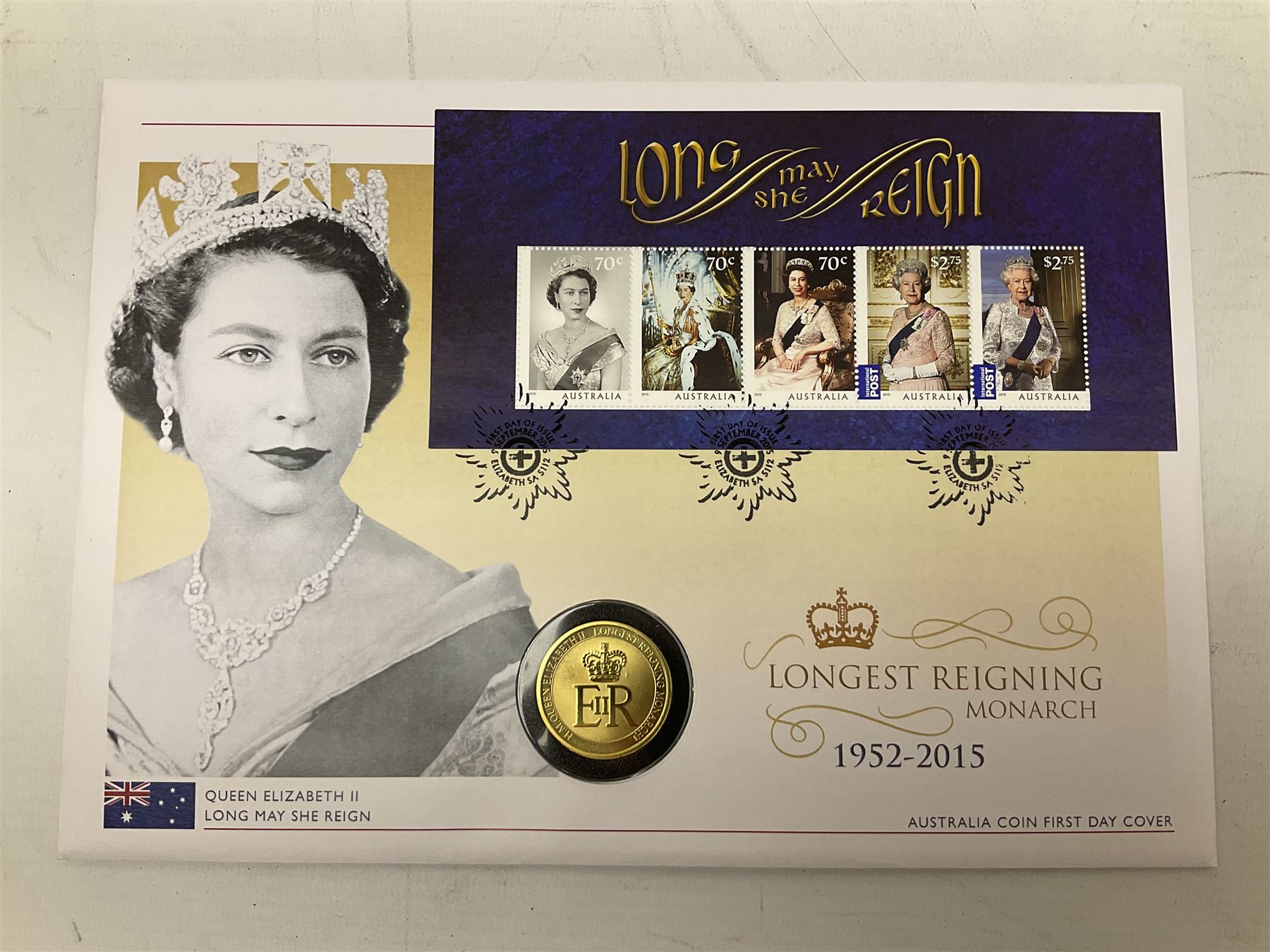 Eight coin covers including, 'Her Majesty Queen Elizabeth II 70th Birthday' containing a 1996 Canadian one ounce silver coin, three coin covers commemorating the 21st Birthday of HRH Prince William each containing a silver coin, '1895 1952 A Tribute to HM King George VI' containing a South Africa 1952 five shilling coin, 'The Notting Hill Carnival' containing a 1998 fifty pence etc (8)