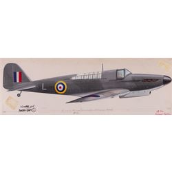John Batchelor (British 1936-2019): Aircraft Studies, set of eleven gouaches variously signed and inscribed, max 35cm x 52cm (11)
