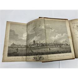 Tickell Rev. John: History of the Town and County of Kingston-upon-Hull From its Foundation in the Reign of Edward the First to the present Time [...], Hull Thomas Lee & Co 1798, folding frontispiece and other engraved plates