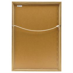 After Henri Matisse (French 1869-1954): 'Composition Fond Bleu' and 'Jeune Fille Rêvant près d'un Bocale de Poissons', two lithographs signed in the plate max 46cm x 63cm (2)