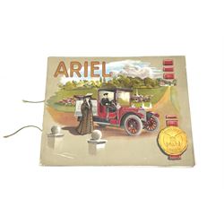 Motoring History - Ariel Silent Motors catalogue 1909 with additional unbound folded page