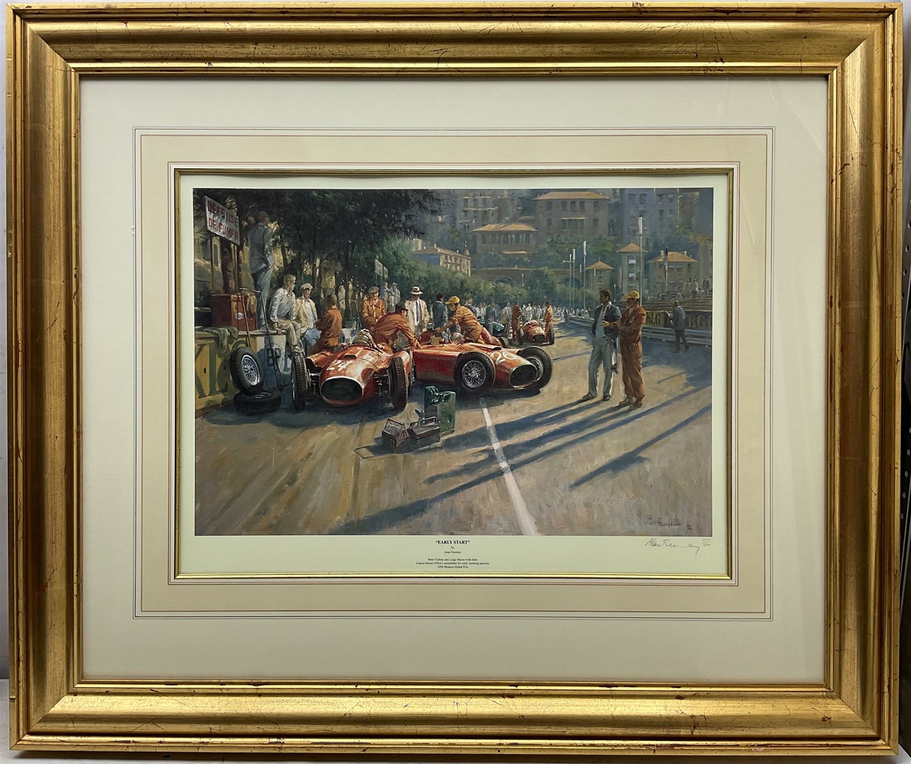 Alan Fearnley (British 1942-): 'The Birth of the Prancing Horse' and 'Early Start', pair limited edition prints signed and numbered in pencil 42cm x 58cm (2)