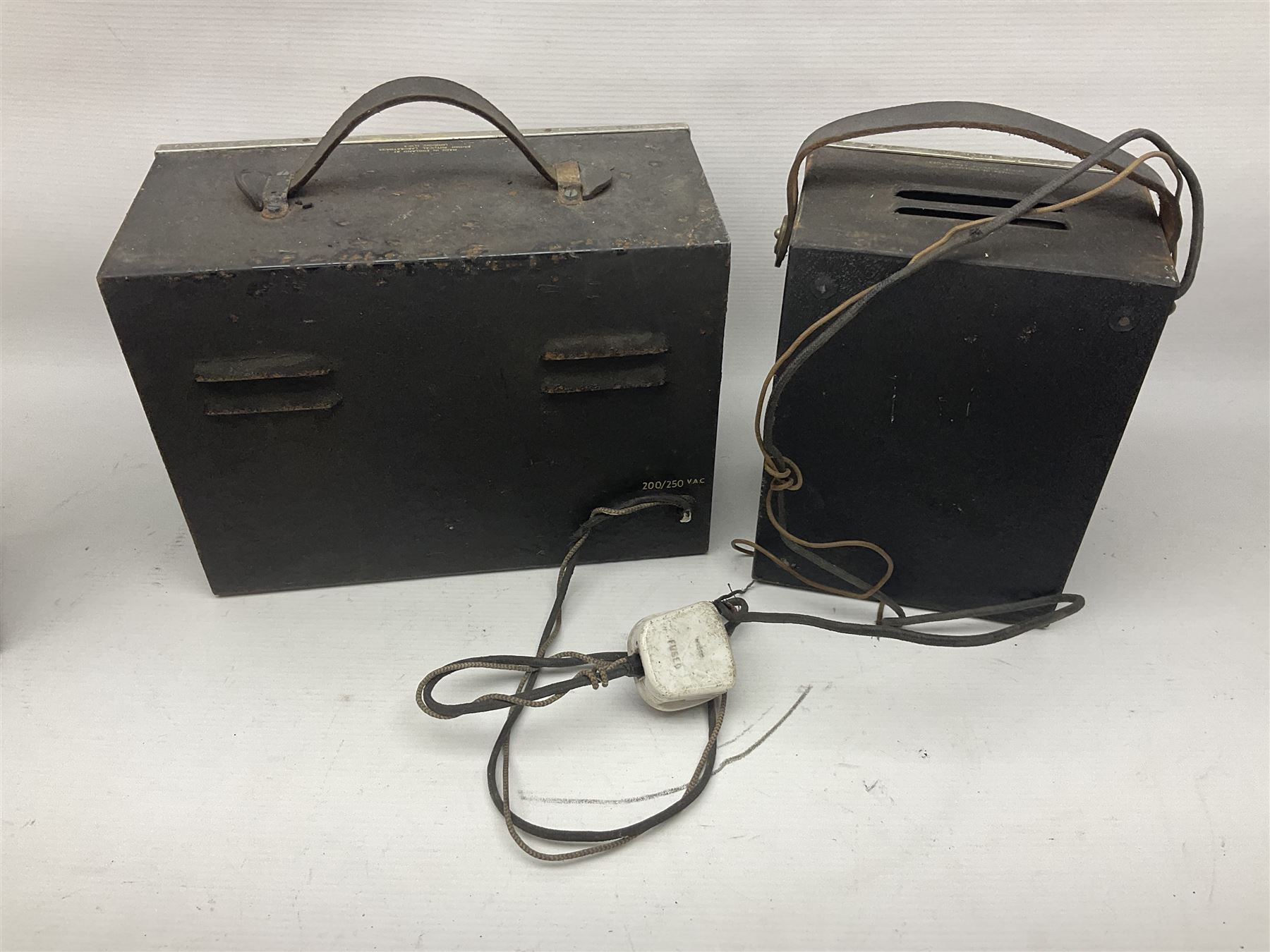 Collection of electrical testing equipment, to include The Automatic Coil Winder & Electrical Equipment Company Ltd Universal Avometer and Universal Avominor, Ross RE-177M ohm meter, British Physical Laboratories Universal Bridge model RS700, Weston Electrical Instrument Co model E665, RF Signal Generator Model RS600, Radar Cathode Ray Tube Tester Reactivator, etc