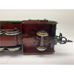 LGB (Lehmann Gross Bahn) G scale, gauge 1 0-6-2 tank locomotive in green and black livery, numbered 298.14 to cab, unboxed