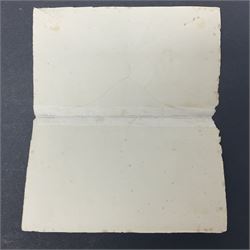 South Africa, Orange Free State, partial cover with one penny stamp cancelled with various postmarks 'Stopped By Censor Return To Sender' purple rectangular stamp and 'V R Opened Under Martial Law' pink slip and three telegrams with various stamp values