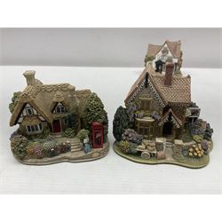 Twenty Lilliput Lanes, including The Right Note, Chatterbox Corner, Whistle Stop Gate, New Neighbours, Travellers Rest etc, all in original boxes