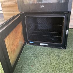 Beko BD16C55FA Double oven black finish domestic cooker  - THIS LOT IS TO BE COLLECTED BY APPOINTMENT FROM DUGGLEBY STORAGE, GREAT HILL, EASTFIELD, SCARBOROUGH, YO11 3TX