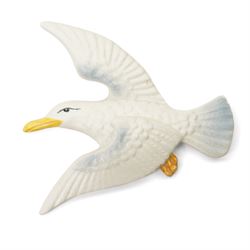 Sylvac - set of three graduated flying seagulls, printed and impressed marks verso, largest W22cm (3)