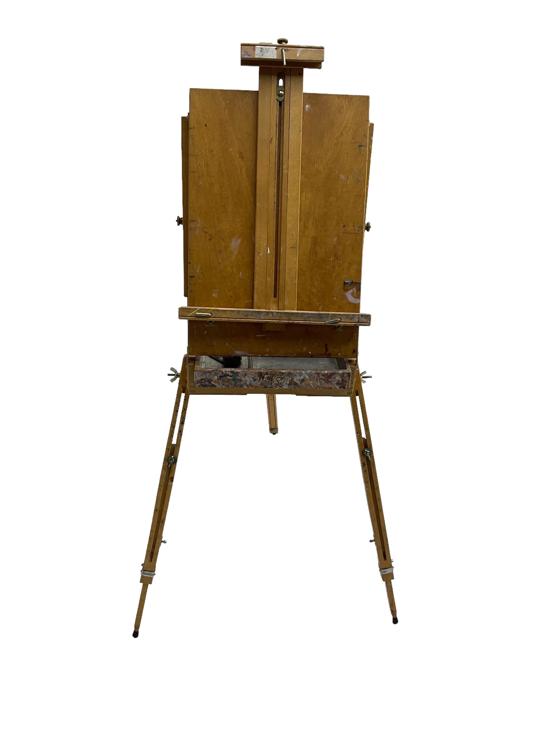 Travelling artists easel 