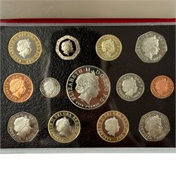 Eight The Royal Mint United Kingdom proof coin collections, dated 1987, 1988, two 1990, 1994, 1995, 2006 and 2007, all cased with certificates