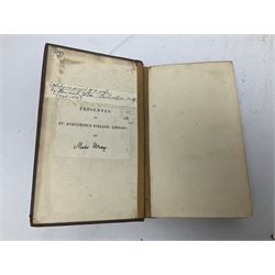  Coelebs; In Search of a Wife, fifth edition in two leather bound volumes London 1809, together with Tome Troisieme; Histoire De Gils Blas De Santillane, two leather bound volumes Paris 1831 and Dramatic Miscellanies one leather bound volume London 