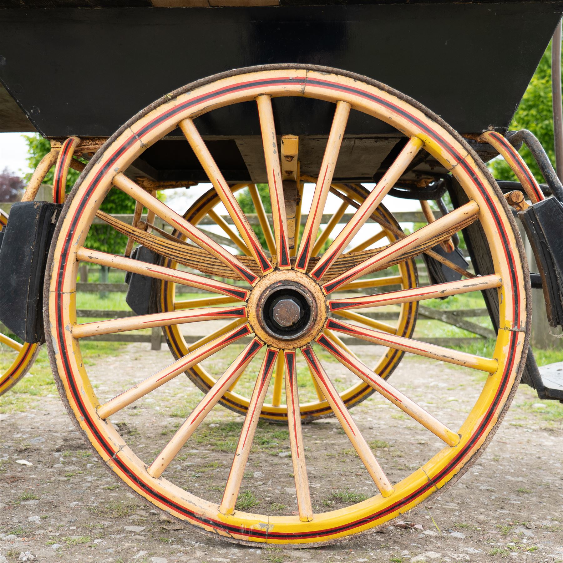 “The Duchess” Char-a-banc, ex. Bath Carriage Museum previously owned by B.J. Wicks & Son, Built by John Marstons, Birmingham.


A four wheeled horse drawn Char-a-Banc n named 