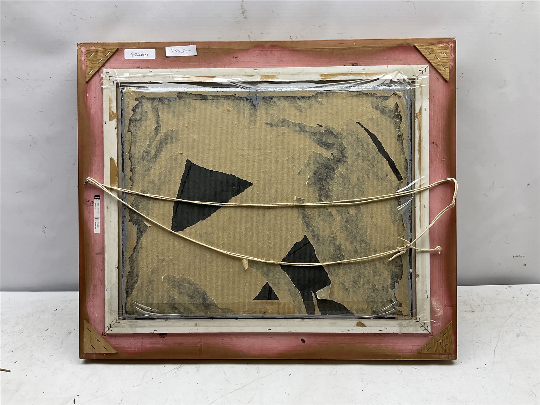 Atels (Continental 20th century): Rural River Landscape with Figures, oil on panel signed and dated '57, 39cm x 50cm