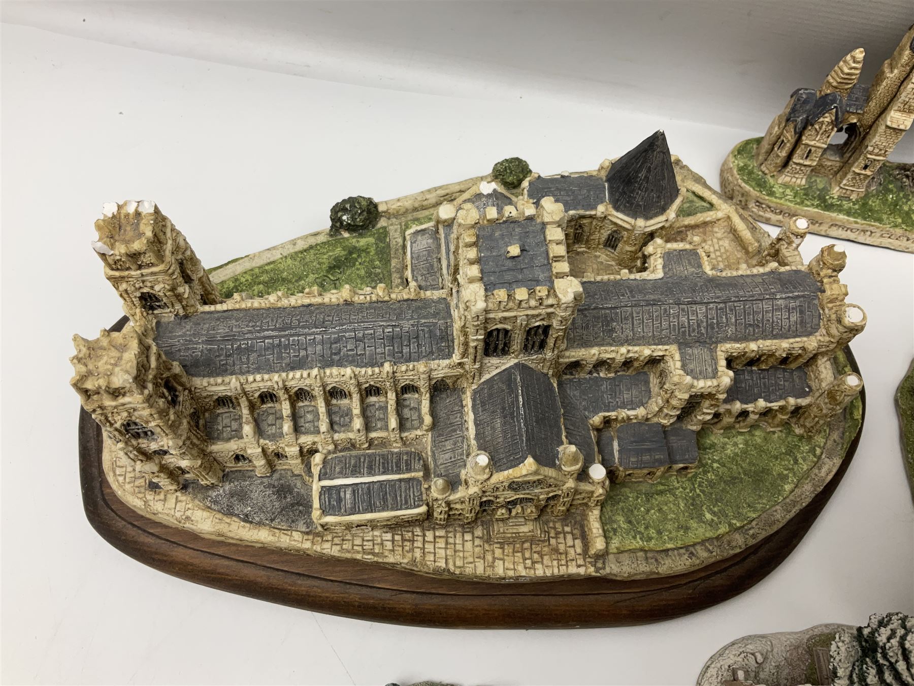 Sixteen Lilliput Lanes,to include, York Minster, St Patrick's Church, Convent in the Wood, St Stephens Church etc, tallest H16cm 