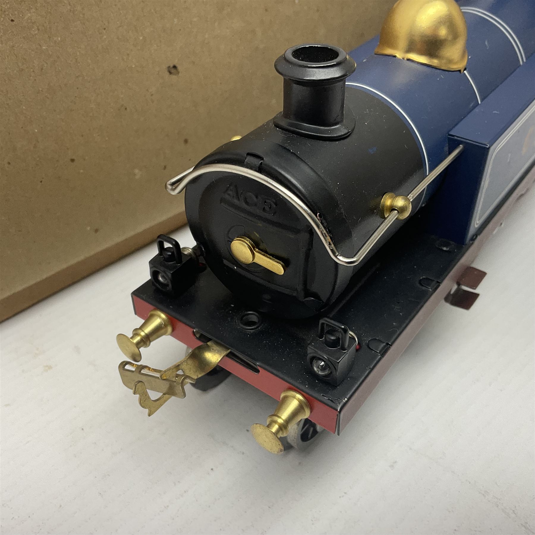 Ace Trains '0' gauge - C1/CR Caledonian Railway 4-4-4 tank locomotive; in plain brown box with Ace Trains labels and packaging