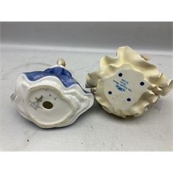 Collection of eight figures comprising Royal Doulton Loretta HN 2337 and Nina HN 2347, Coalport limited edition Emily 740/5000, Danbury Mint Jean, SBL Regal House Collection and three The Leonardo Collection examples