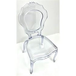 Classical style perspex chair 