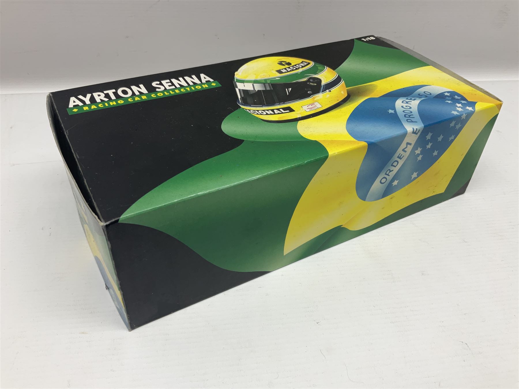 Ayrton Senna Racing Car Collection - 1987 Lotus Honda 99T; boxed