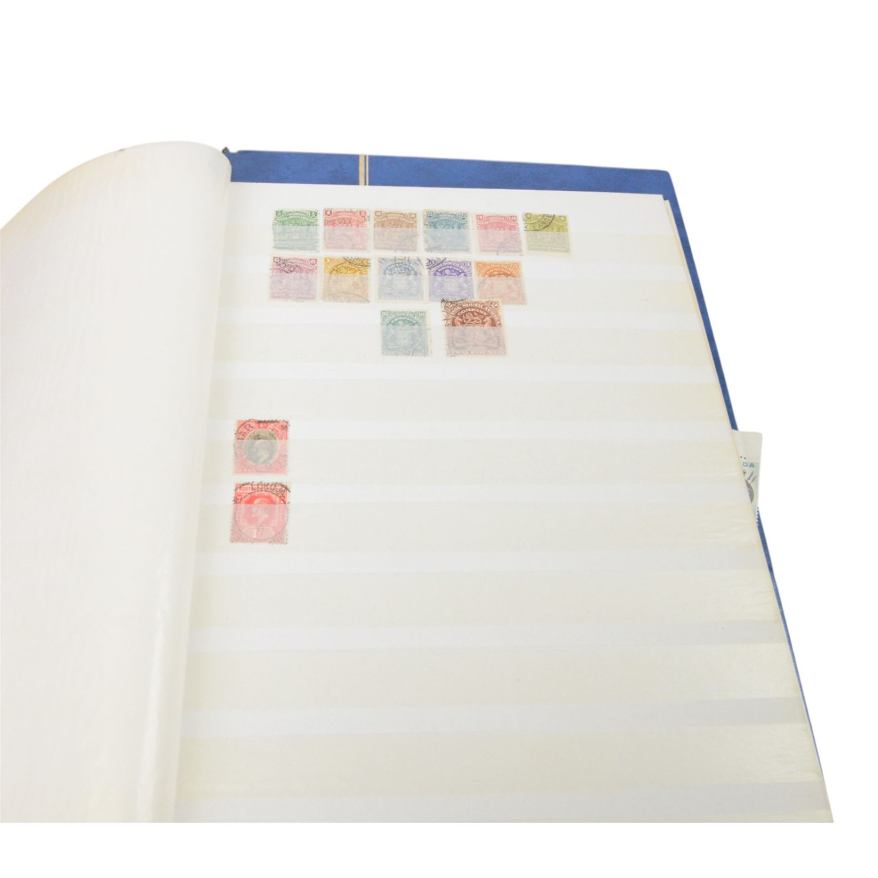 World stamps, mainly African states including South Africa, Sudan, Southern Rhodesia, Gambia, Zimbabwe, etc, housed in various albums and loose