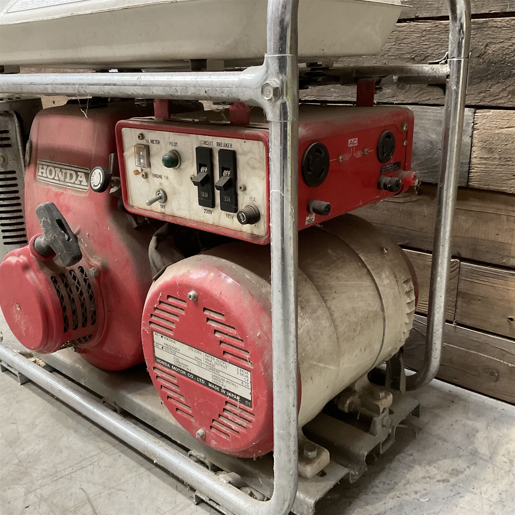 Honda E3500 petrol generator