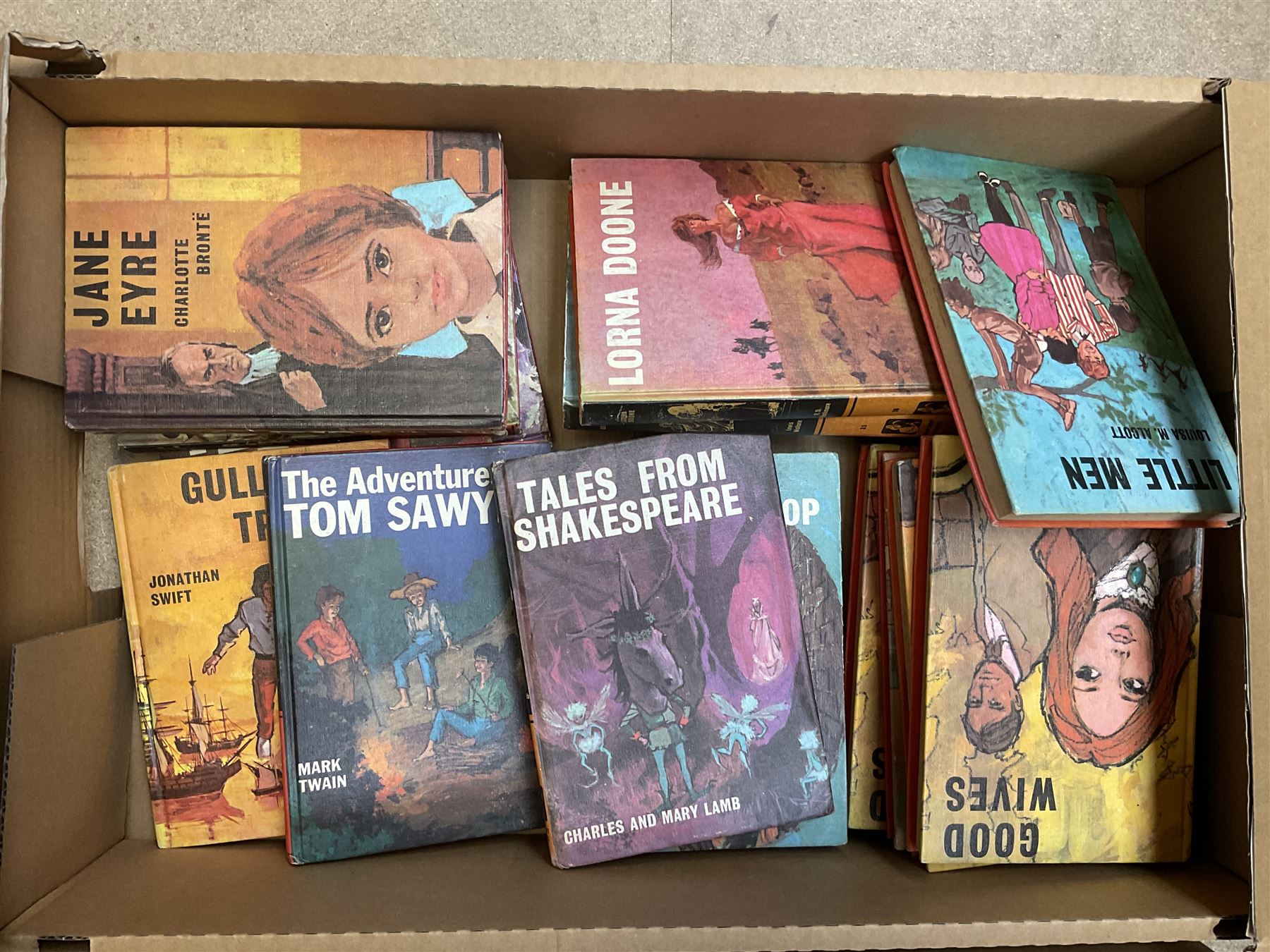 Four Folio society books, including Grimms Fairy Tales, The Arabian Nights, Hand Andersen's Fairy Tales, together with a large collection of Bancroft classics books etc