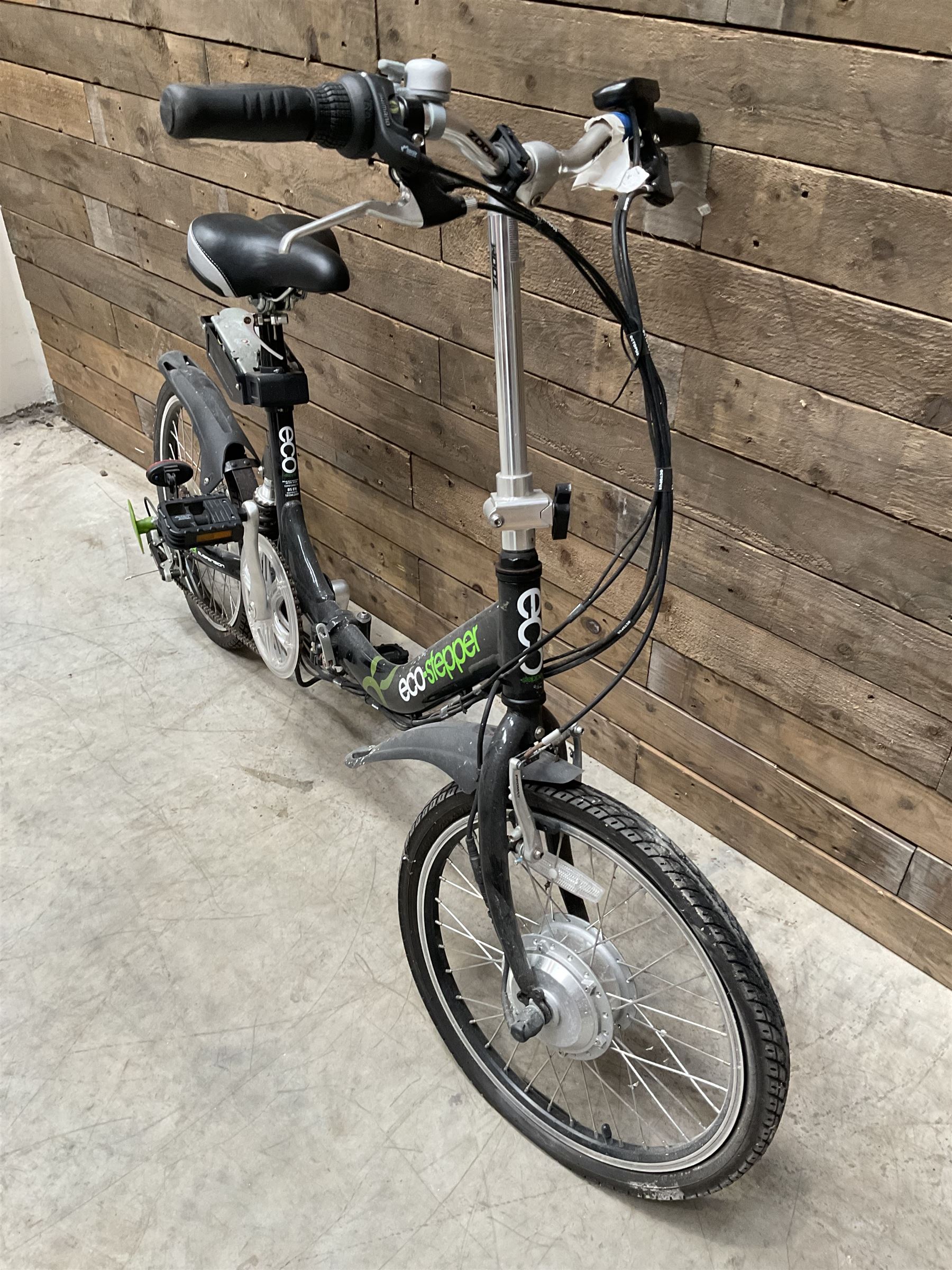 Eco-stepper bicycle and another bicycle