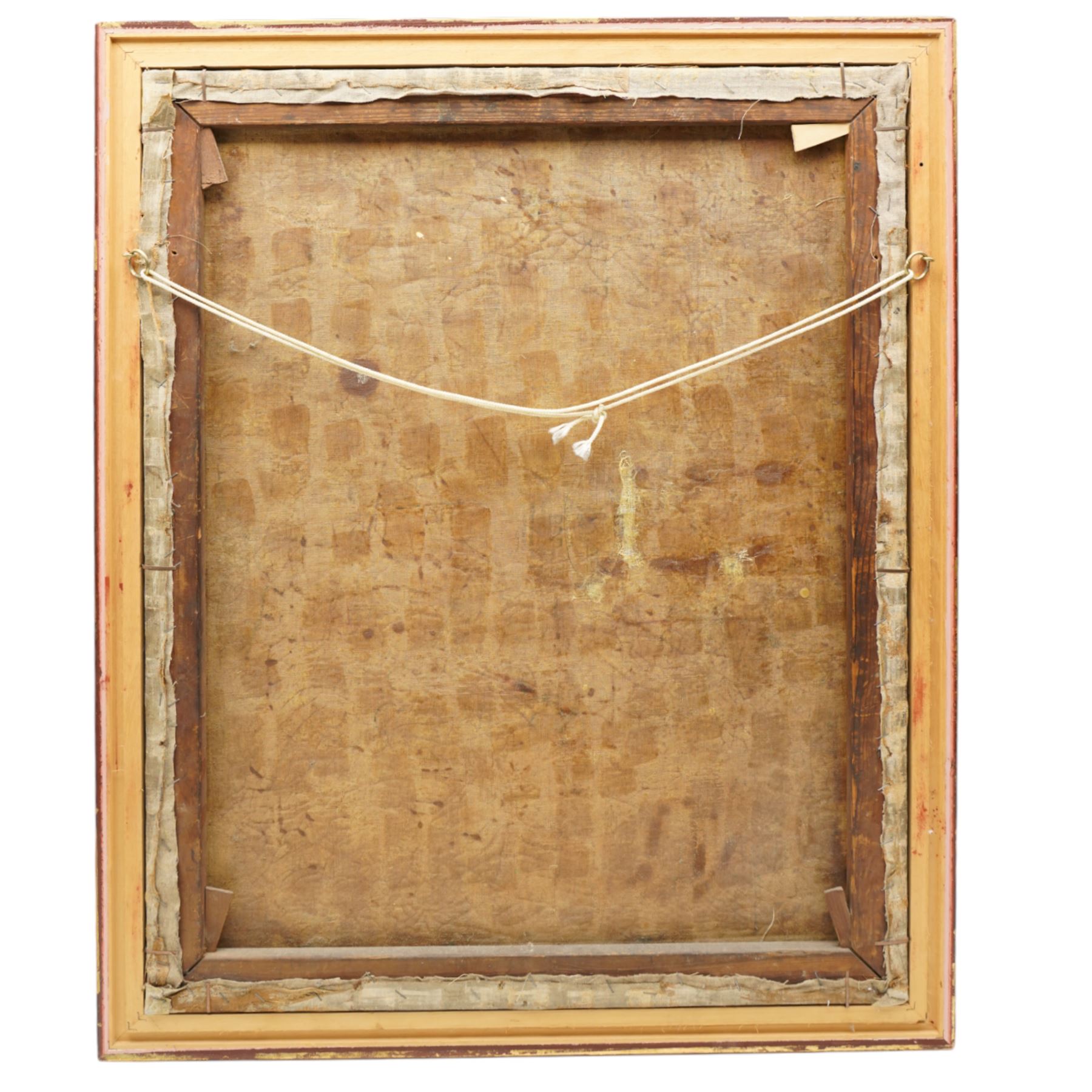 Tom Keating (British 1917-1984): Self Portrait as Samuel Palmer, oil on canvas signed with initials 75cm x 60cm