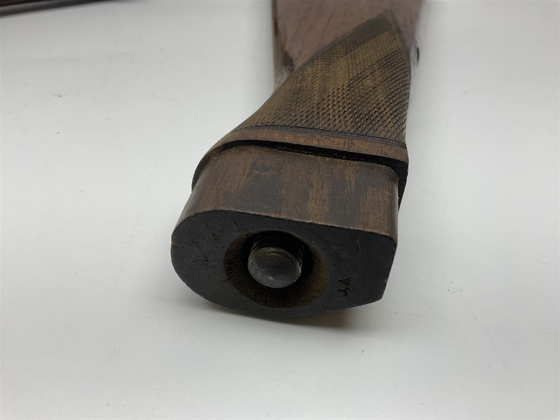 Quantity of spare parts for .577/450 Martini Henry rifle including two stocks, fore-end etc