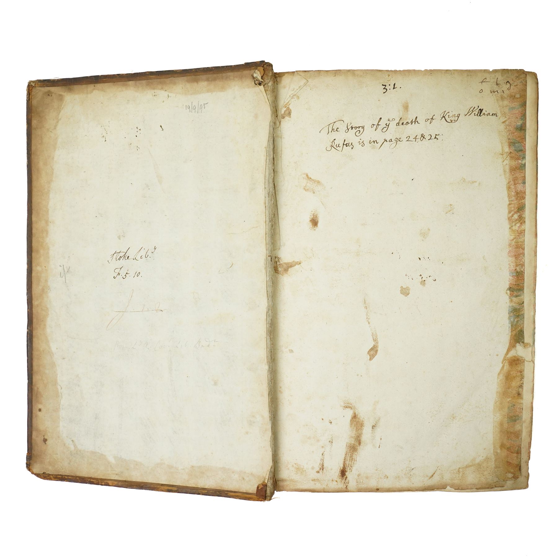 Dugdale, William - 'The Baronage of England'  1675 printed by Tho. Newcomb for Abel Roper et al in full calf, folio