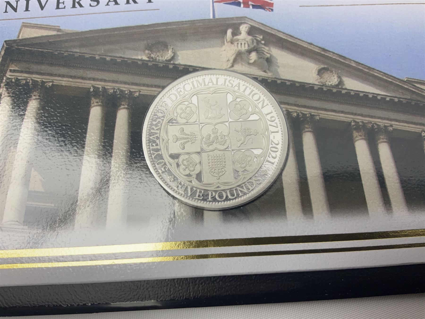 Commemorative coins and covers, including '80th Anniversary of the Battle of Britain' coin cover with Solomon Islands 2020 half dollar, 'Royal National Lifeboat Institution' coin cover with Alderney 2021 five pounds, 'Queen Elizabeth II's 95th Birthday' coin cover with Solomon Islands 2021 half dollar, other similar coin covers all in Harrington and Byrne folders, The Royal Mail 'HM The Queen's 95th Birthday' coin cover with 2021 five pounds and Queen Elizabeth II Isle of Man 2020 'Peter Pan' fifty pence coin collection in card folder