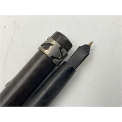 Five Waterman's fountain pens, to include Ideal, 152V, 701 etc, four with 14ct gold nibs